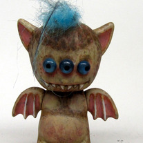 "Trycloptic bat bud" by Mike "NemO" mendez