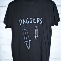 daggers tee vintageblk