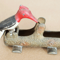 Metal Woodpecker Toothpick Dispenser