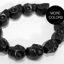 "Muertos" Skull Stretch Bracelet