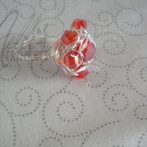 Red Galaxy Ring