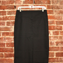 Zara Suiting Black Pencil Skirt
