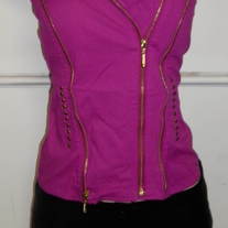 Zipped Halter Top