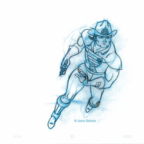 Bravestarr original drawing