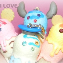 Disney Ice Cream Cell Phone Charm