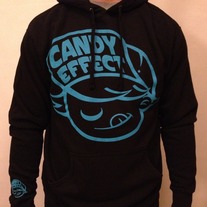 "That Dude" Black and Electric Blue Hoodie 