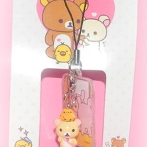 San-X Korilakkuma & Kiiroitori Cell Phone Charm