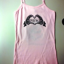 HEART HANDS (Pink String T-Shirt) 