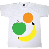 Fruit print tee 