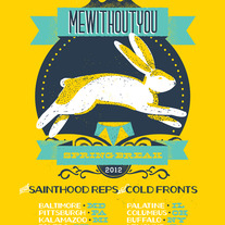 mewithoutYou 2012 Spring Break Poster