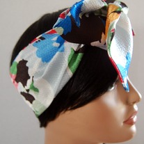 Satin Sash- Spring Floral