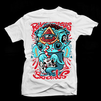 Brainsuckerteebluewhite_medium