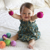 Baby girl dress, infant dresses, age 7-14 months