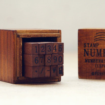 Tiny Number Stamp Set