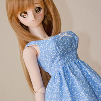 DDdy Blue Vine Spring Dress