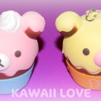Kawaii Rilakkuma Squishy Cupcake 