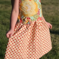Sunshine Meadow Spring Dress- Ready to Ship Size 4/5