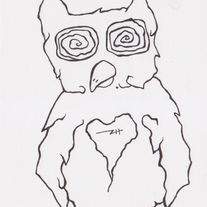 O - original art illustration 