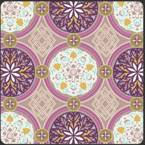 1/2 Yard-Medallion Iron/BA302