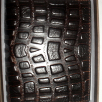 Snake Skin Embossed mens Wallet (Brown)  MW10ES