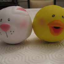 rare squishy easter chick/bunny