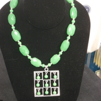 Lime necklace