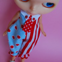 Big Top Clown Suit for Neo Blythe Doll