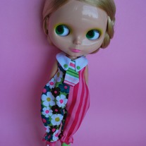 Daisy Clown Suit for Neo Blythe Doll