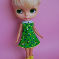 Pop Dress for Neo Blythe - Springtime