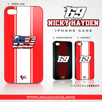 Nicky Hayden Kentucky Kid MotoGP #69 Iphone Case 4 / 4S
