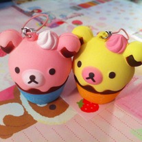 Rilakkuma Cupcake Squishy