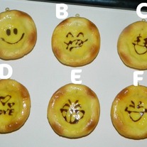 Kawaii Emotion Egg Tart Squishy