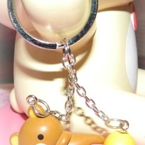 Rilakkuma and Kiiroitori 2 in 1 Key Chain