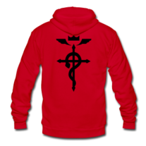 Edward Elric Costume Unisex Zip Up Hoodie S-XXL