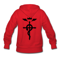 Edward Elric Costume Womens Hoodie S-XXL