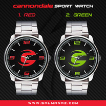 Cannondale Bike Team Extreme Sport Metal Watch