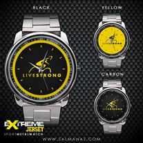 Livestrong Bike Team Extreme Sport Metal Watch