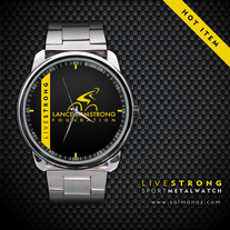Livestrong Bike Team Extreme Sport Metal Watch NEW