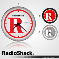RadioShack Bike Team Extreme Sport Wall Clock