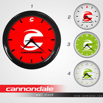 Cannondale Bike Team Extreme Sport Wall Clock