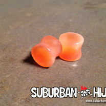 *NEW* Natural Red Agate Stone Saddle Plug