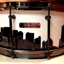 Custom Snare With City Wrap Series 2