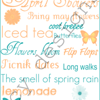 Spring 8 x 10 Print ~ 1