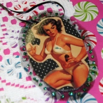 Lil Blue Fish Bikini Ornament