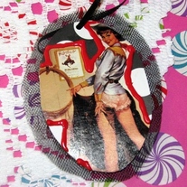  Rodeo Beauty Oval Ornament