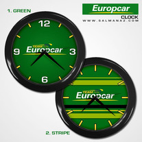 Europcar Bike Team Extreme Sport Wall Clock