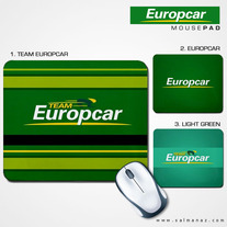 Europcar Bike Team Bicycle Extreme Mousepad