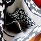 Zippered Hobo - Flower Power in B&W  - Thumbnail 2