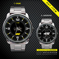 Valentino Rossi VR 46 The Doctor MotoGP #46 Sport Metal Watch