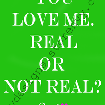 Real or not real 8x10 print